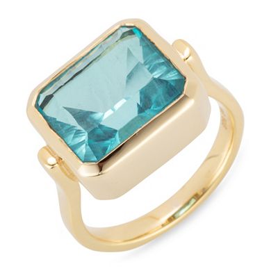 B-Ware THOMAS & SOHN Edelstein ca.4,00ct Ring Apollo Scherenschliff