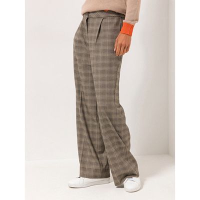 Thumbnail - B-Ware STRANDFEIN Hose karriert lange Form OEKO-TEX®Standard 100