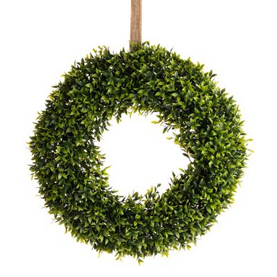 B-Ware LUMIDA Flora künstl. Deko-Kranz 12 warmweiße LEDs outdoorgeeignet