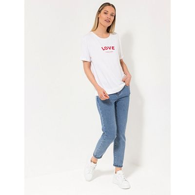 B-Ware STEFFEN SCHRAUT Shirt, 1/2-Arm Ärmelaufschlag aus ECOVERO Viskose