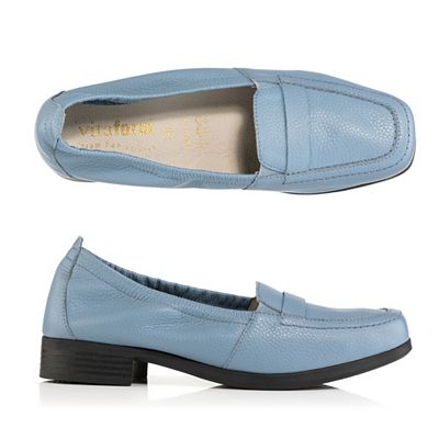 B-Ware VITAFORM Damen-Slipper Hirschleder Shock-Absorber