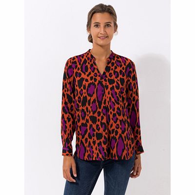 B-Ware DINE 'N' DANCE Bluse, 1/1-Arm Manschetten halbe Knopfleiste