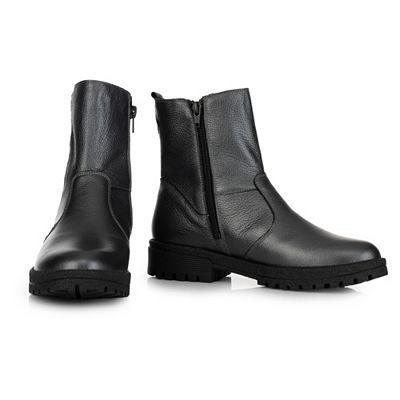 B-Ware VITAFORM Damen-Stiefelette Softnappa Reißverschluss