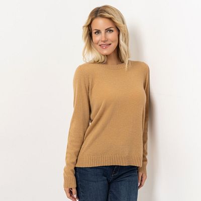 B-Ware ANNI FOR FRIENDS Pullover, 1/1-Arm Kaschmir Rundhalsausschnitt