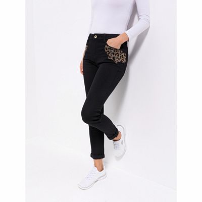 B-Ware DINE 'N' DANCE Jeanshose Salsa Strassdetails 5-Pocket-Style