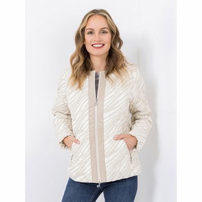 B-Ware DINE 'N' DANCE Steppjacke 2-Wege-Zipper Reißverschlusstaschen