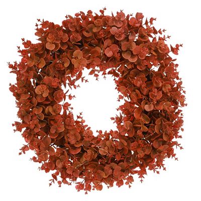 B-Ware LUMIDA Flora künstl. Deko-Kranz Eukalyptus-Optik 6h-Timerfunktion