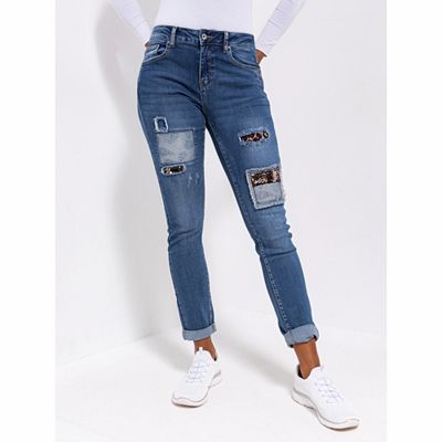 Thumbnail - B-Ware DINE 'N' DANCE Jeans Salsa Patchdetails 5-Pocket-Style
