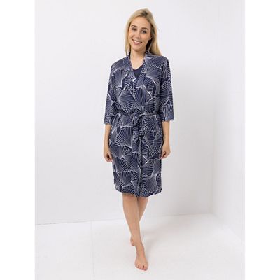 B-Ware LITTLE ROSE Nachthemd Set Cardigan, 3/4-Arm Nachthemd, ohne Arm