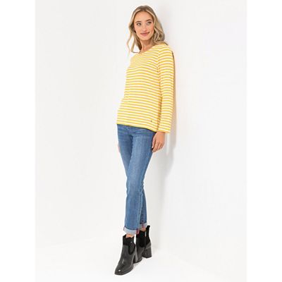 B-Ware STRANDFEIN Ringelshirt Rundhalsausschnitt 95% LENZING™