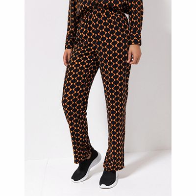 B-Ware EVA LUTZ Hose, lange Form Rundumdehnbund Eingrifftaschen