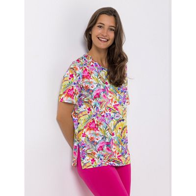 B-Ware IN-PRINT Shirt 1/2-Arm Rundhalsausschnitt