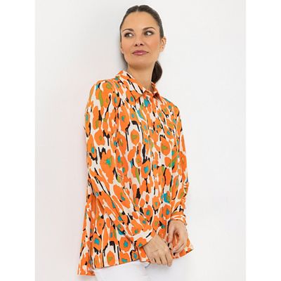 B-Ware STEFFEN SCHRAUT Jerseybluse Sanremo Knopfleiste ausgestellter Saum