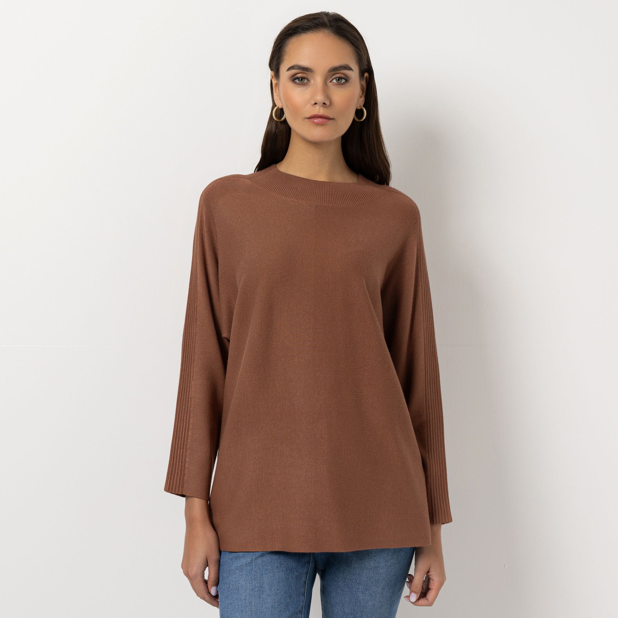 B-Ware STEFFEN SCHRAUT Pullover, 7/8 Arm Zierausschnitt Strukturdetails