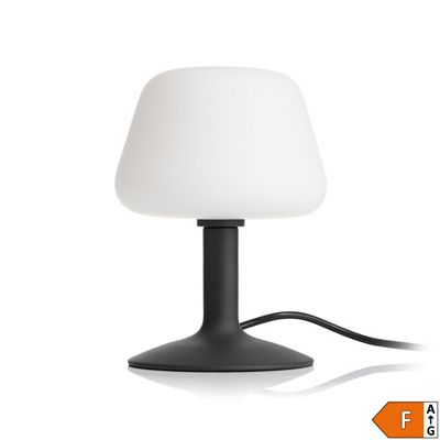 B-Ware LUMIDA Looks LED-Tischleuchte Opalglas-Schirm 3-fach Touchdimmer