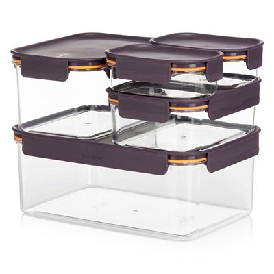 B-Ware LocknLock Frischhaltedosen-Set 5tlg., Tritan 260ml-3,5L