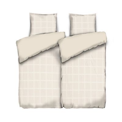 B-Ware COZEE HOME Wendebettwäsche uni Materialmix Teddy Bouclé