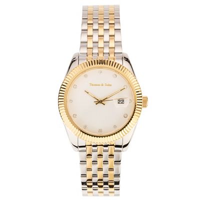 B-Ware THOMAS & SOHN Lab Grown Brillanten ca. 0,25ct Unisexuhr