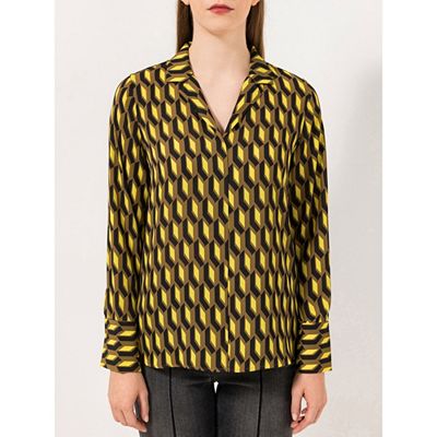 B-Ware STEFFEN SCHRAUT Bluse Reverskragen Chiffonqualität