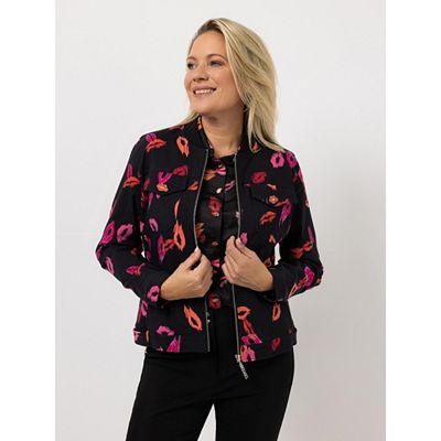 Thumbnail - B-Ware KILIAN KERNER SENSES Jacke, Blouson-Style aus elastischer Ware Kuss-Knöpfe