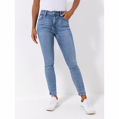 B-Ware STRANDFEIN Jeanshose Sue lange Form 5-Pocket-Style
