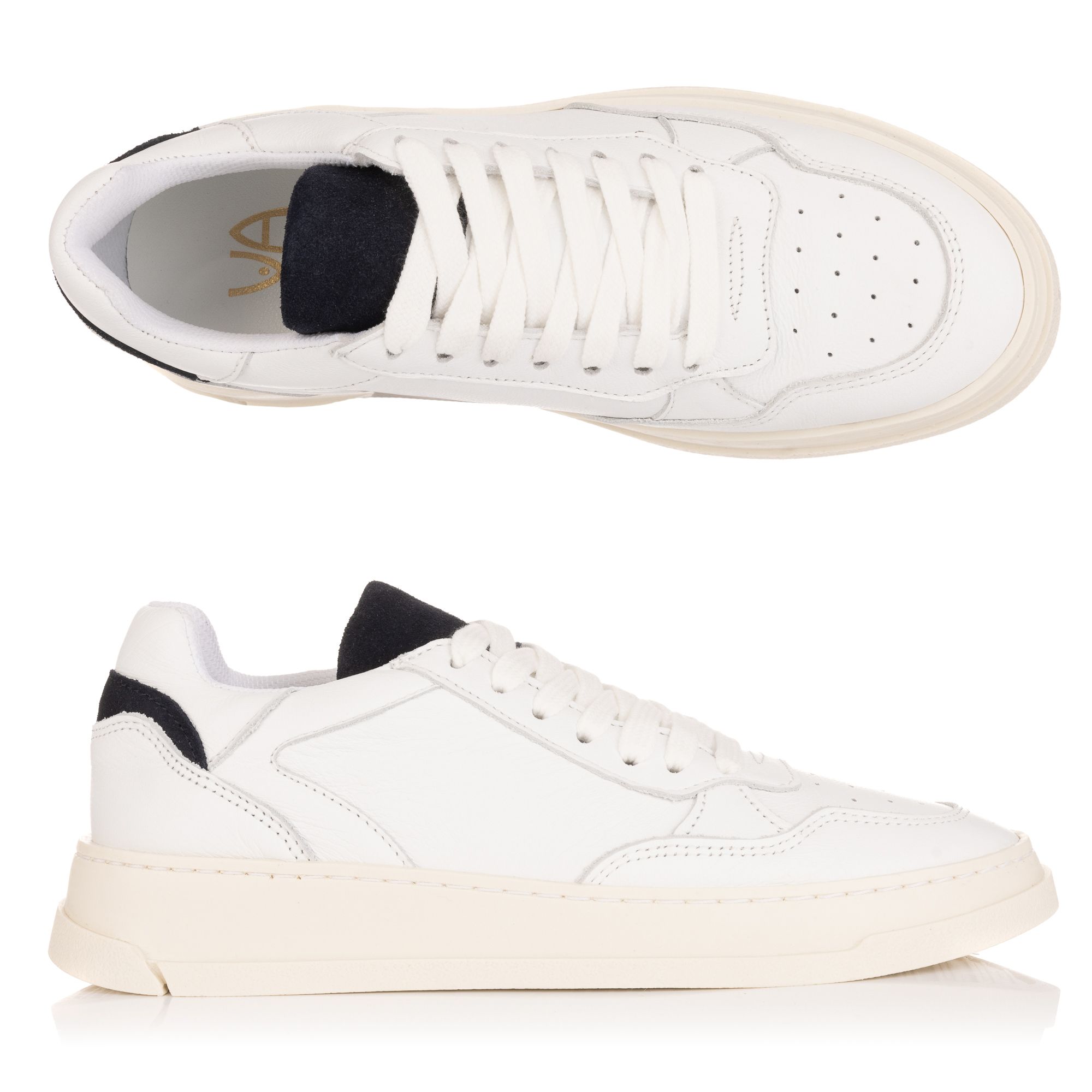 B-Ware VIA MILANO Damen-Sneaker echt Leder
