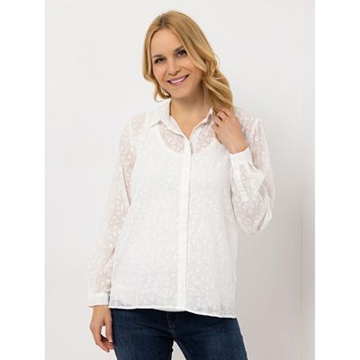 Thumbnail - B-Ware DAWID by Dawid Tomaszewski Bluse mit Top, Hemdblusenkragen