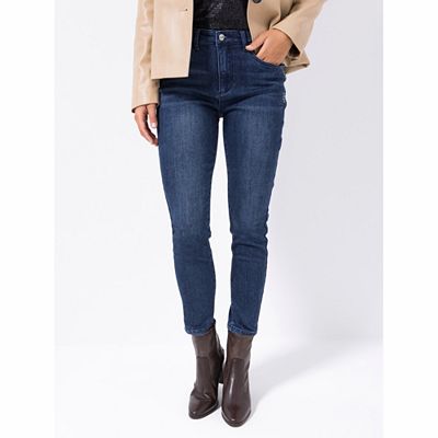 B-Ware VIA MILANO Thermo-Jeans 5-Pocket-Style 1/1-Länge