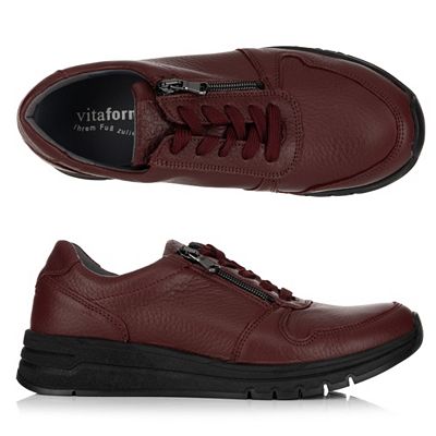 B-Ware VITAFORM Damen- Sneaker Hirschleder Reißverschluss