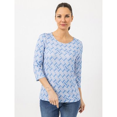 Thumbnail - B-Ware STEFFEN SCHRAUT Shirt, 3/4-Arm Rundhalsausschnitt bedruckt