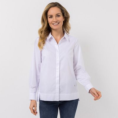 B-Ware DAWID by Dawid Tomaszewski Bluse verdeckte Knopfleiste