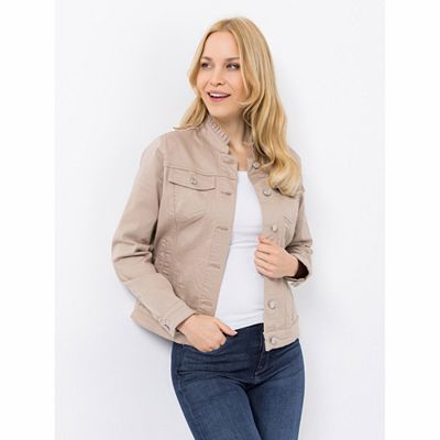 Thumbnail - B-Ware DENIM & CO. Jeansjacke Knopfleiste 2 Eingrifftaschen