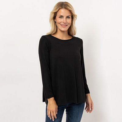 B-Ware KIM & CO. Shirt, Langarm Soft Touch Jersey Rundhalsausschnitt