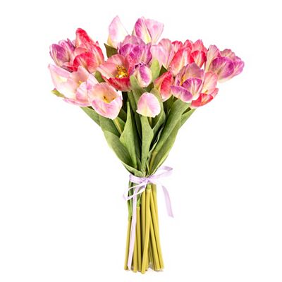 Thumbnail - B-Ware ABELLA Flora Geschenkbouquet künstliche Blumen in Floristen-Papier