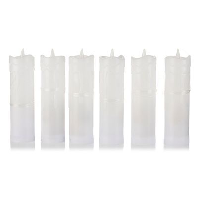 B-Ware ELAMBIA 6 LED-Kerzen schwebend, inkl. FB Flamme Luma, Timer