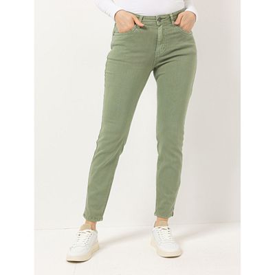 B-Ware VIA MILANO Jeans, knöchellang 5-Pocket-Style Stickerei