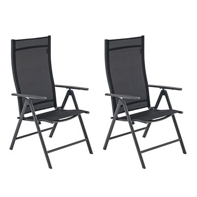 B-Ware GREEN LOUNGE 2 Alu-Klappsessel 7-fach verstellbar belastbar bis 120kg