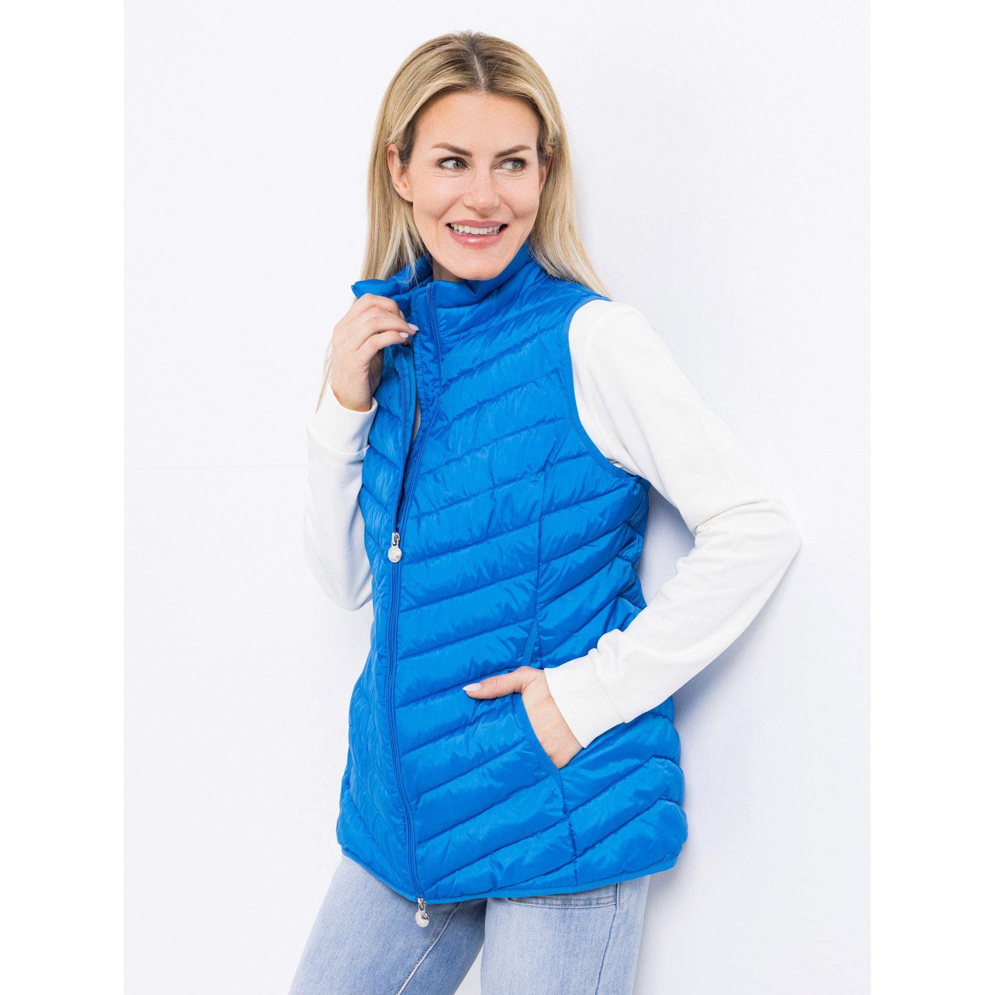 B-Ware CENTIGRADE Steppweste packbar Stehkragen