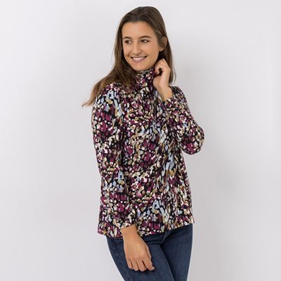 B-Ware KIM & CO. Shirt, Langarm Soft Touch Jersey Rollkragen