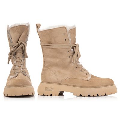 B-Ware STEFFEN SCHRAUT by Kennel & Schmenger Damen-Stiefelette Lammfell gefüttert