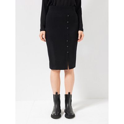 B-Ware STEFFEN SCHRAUT Bleistiftrock kniebedeckend Knopf-Details