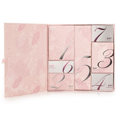 B-Ware DIAMONIQUE® Sommer Kalendar 7 tlg. Set Brillantschliff