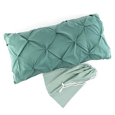 B-Ware GOLDWOLKE 1 Kopfkissen, farbig handgemachte Steppung Nachfüllkonzept