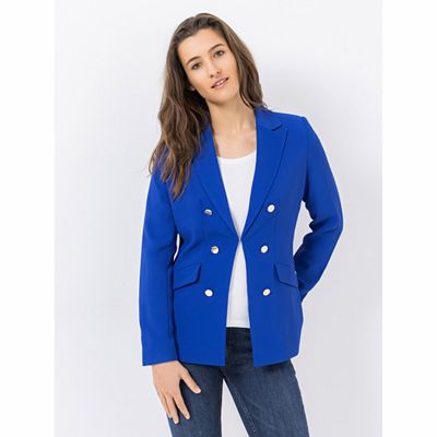 B-Ware EVA LUTZ Blazer Zierknöpfe Pattentaschen