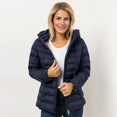B-Ware ANNI FOR FRIENDS Steppjacke, Adea 2-Wege-Zipper Kapuze