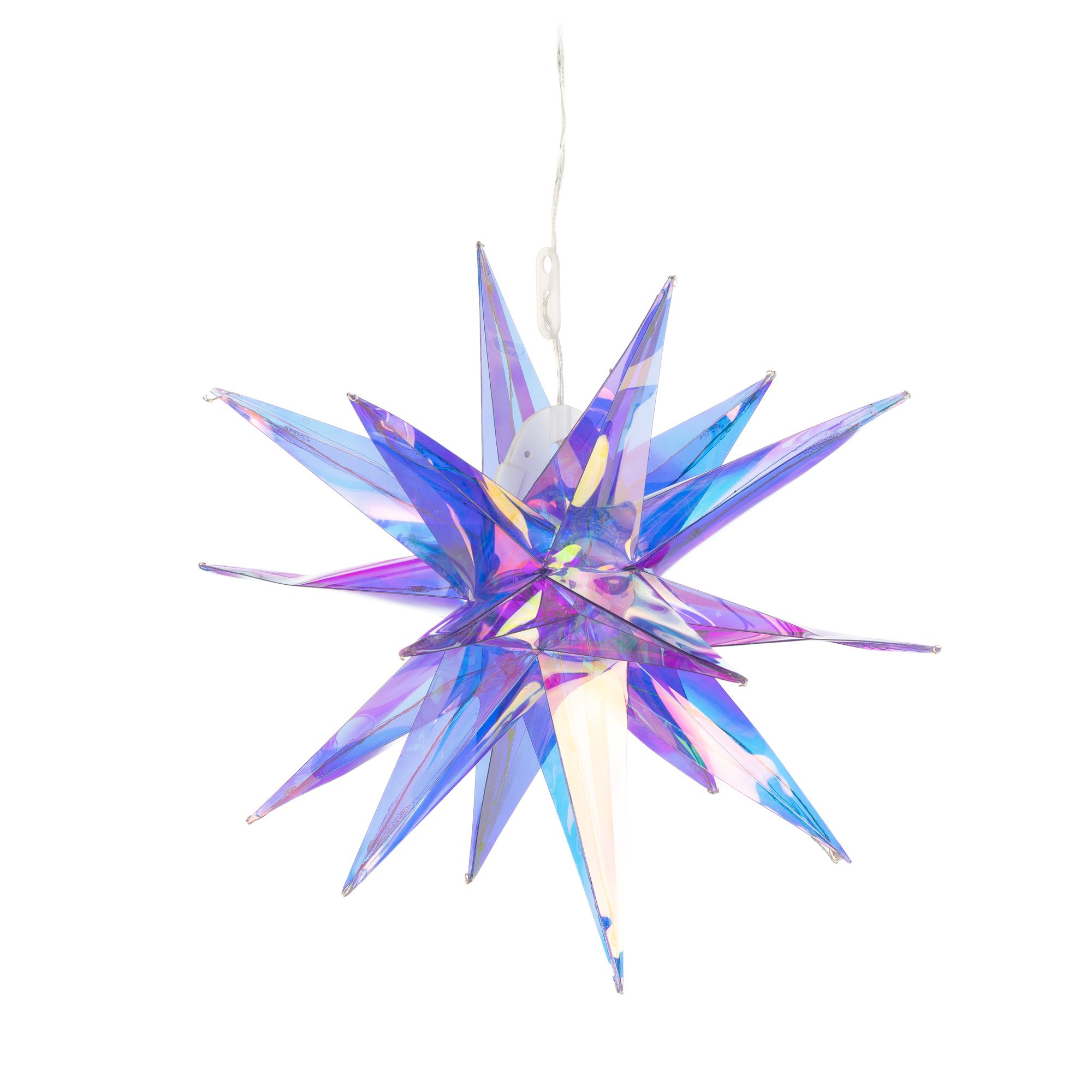 B-Ware LUMIDA Xmas LED-Dekostern irrisierende Optik 6h-Timerfunktion