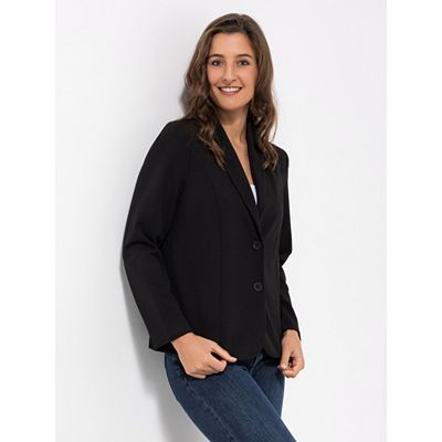 Thumbnail - B-Ware KIM & CO. Blazer, Langarm Ponti Crepe Jersey 2 Knopf-Verschluss