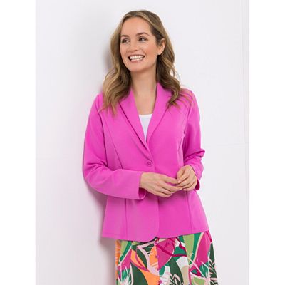 Thumbnail - B-Ware KIM & CO. Blazer, 1/1-Arm Ponti Crepe Jersey 1 Knopf Verschluss