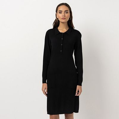 B-Ware STEFFEN SCHRAUT Kleid Hemdkragen halbe Knopfleiste