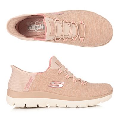 B-Ware SKECHERS Damen-Sneaker Slip-Ins Summits Textil